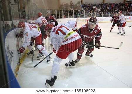 The Game Moment Of A Hockey Game