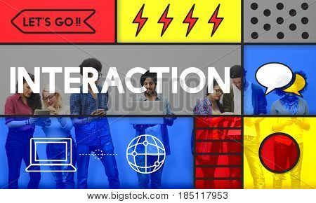 Interactive Interaction Networking Connecting Internet