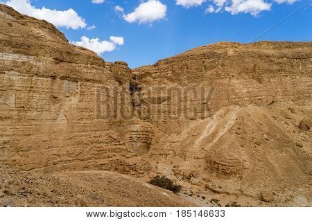 Hiking in mideast stone desert tourism israel