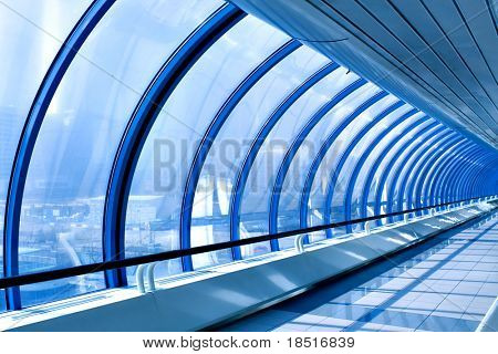moderne hall inde metro station