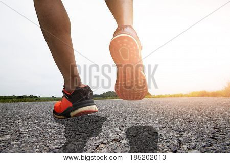 Running on the road together for healthily.