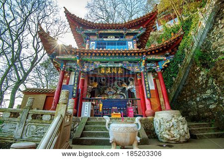 Xishan Mountain Park In Kunming, Yunnan Province, China.