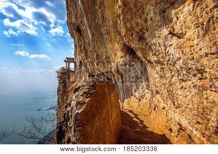 The Gate Of Xishan Mountain Park In Kunming, Yunnan Province, China.
