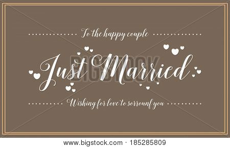 Vector wedding card design style collection stock