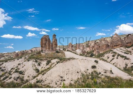 A rock formation known as 