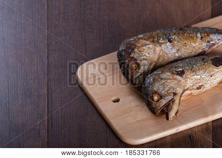 Fried Mackerel Fish Thai Style