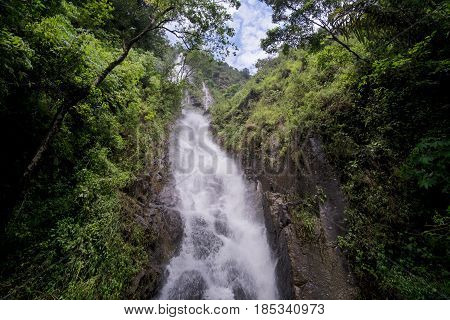 Simangande Waterfall Samosir Island Lake Toba North Sumatra Indonesia