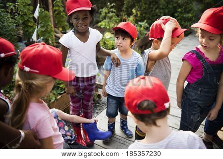 Little Kids Learning Environment on School Fieldtrip