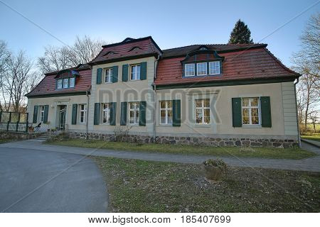 Parsonage Listed As Monument In Dersekow, Mecklenburg-vorpommern, Germany