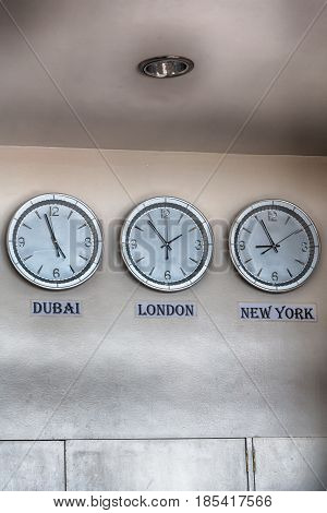In Philipphines Airport  Worldwide Timezone