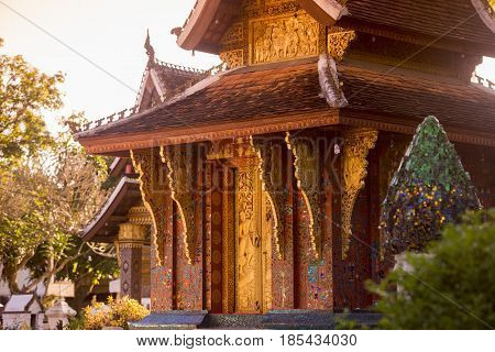 Laos Luang Prabang Wat Xieng Thong