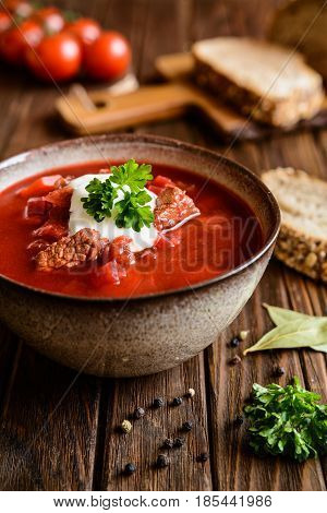 Borscht - Traditional Ukraine Soup