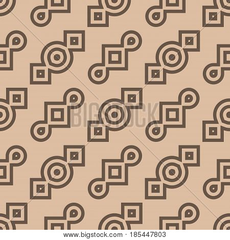 Geometric seamless pattern. Colored background. Vector illustration