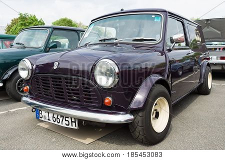 Berlin - May 11: Car British Leyland Mini, 26Th Oldtimer-tage Berlin-brandenburg, May 11, 2013 Berli