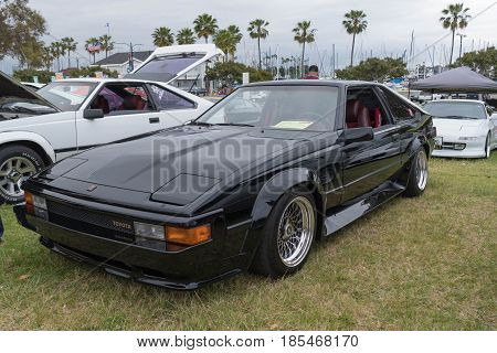 Toyota Celica Supra 1984 On Display