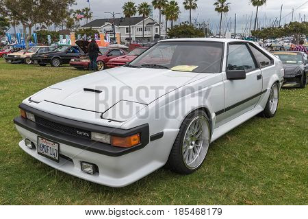 Toyota Celica Supra 1985 On Display