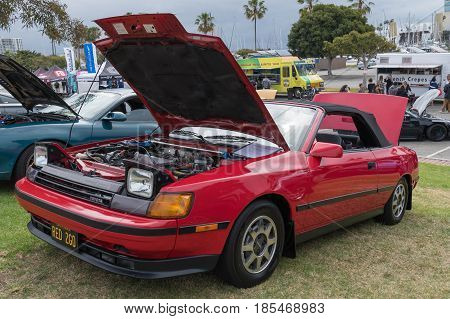 Toyota Celica 1987 On Display