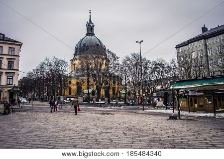 Square In Sodermalm