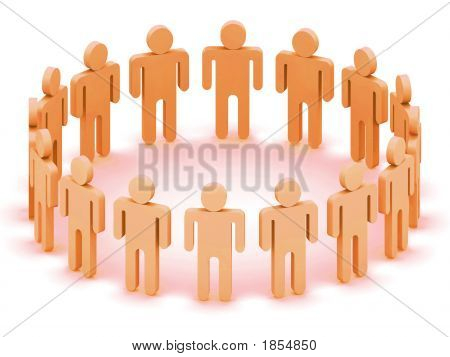 Logo Team Of People