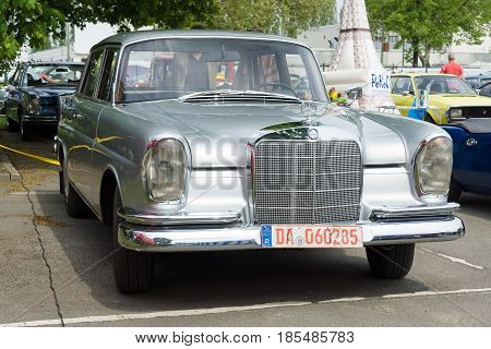Berlin - May 11: Car Mercedes-benz 220 (w111), 26Th Oldtimer-tage Berlin-brandenburg, May 11, 2013 B