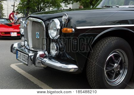 BERLIN - MAY 11: British luxury car Rover P5B 26th Oldtimer-Tage Berlin-Brandenburg May 11 2013 Berlin Germany