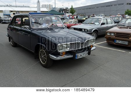 BERLIN - MAY 11: Large family hatchback Renault 16 26th Oldtimer-Tage Berlin-Brandenburg May 11 2013 Berlin Germany