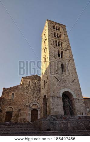 Anagni, little medieval town in the Lazio region, Italy, Called the city of the Popes