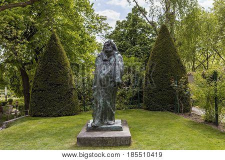 In The Gardens Of The Rodin Musem, Paris, France