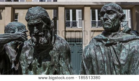 In The Gardens Of The Rodin Musem, Paris, France