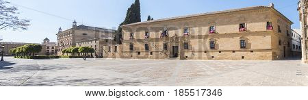 Parador hotel and town hall of Ubeda Vazquez Molina Square Jaen Spain