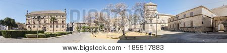 Vazquez Molina Square in Ubeda, Spain city