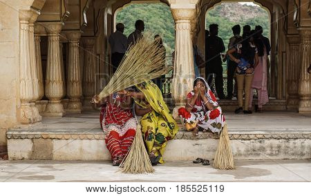 Amer Fort In Jaipur, India