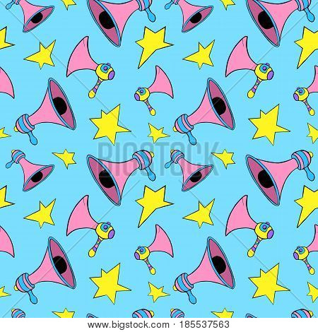 Pink Megaphones Vector & Photo (Free Trial) | Bigstock