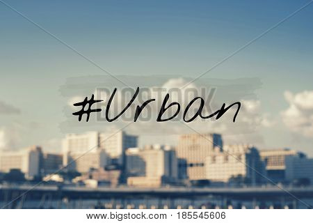 Urban Scenery View Adventure Concept