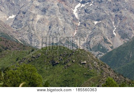 beautiful nature. Mountains in Kazakhstan . A photo