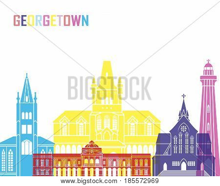 Georgetown Skyline Pop