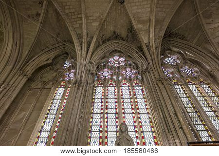 Saint Germer De Fly Church, Oise, France