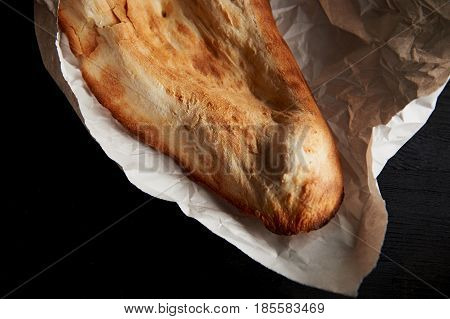 Georgian bread baked in clay oven . Shotis Puri.Fresh with a crispy crust