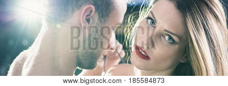 Sexy Woman And Her Lover