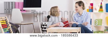 Teacher With Girl