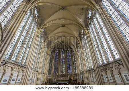 Saint Germer De Fly Church, Oise, France