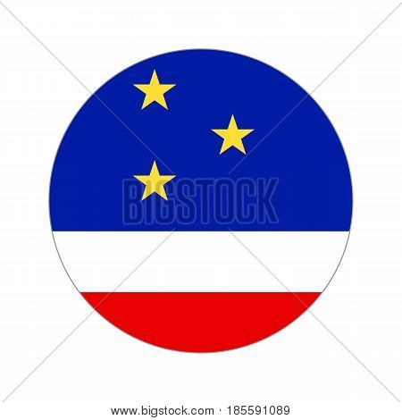 Circular World Flag