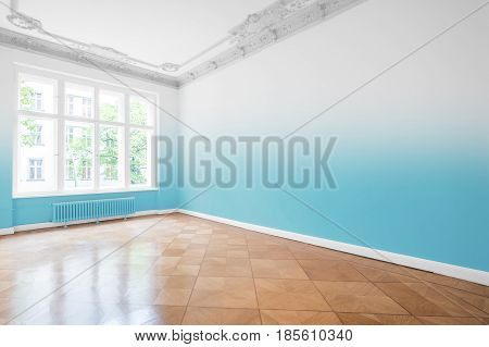 Empty Room, Wooden Floor In New Apartment