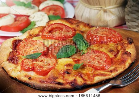 Italian Food Pizza Margarita