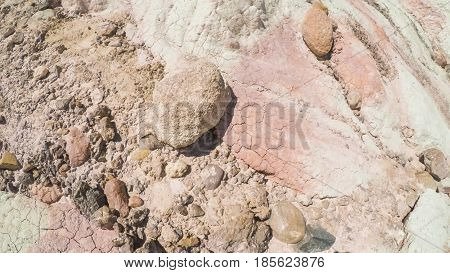 POV point of view - Weekend hiking at Paint Mines Interpretive Park in Colorado.
