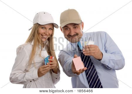 Mensen en Credit Cards