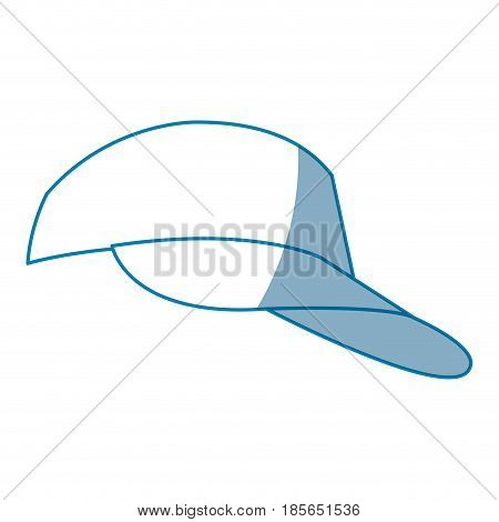 cap sport accessorie trourist design vector illustration