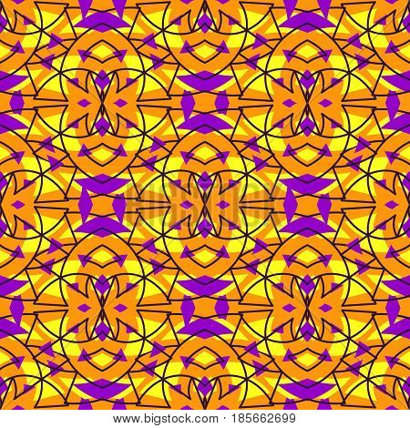 Ethnic seamless pattern with triangle and abstract geometric ornament. Tribal background texture. Native american navajo aztec pattern. Vector illustration hipster background.