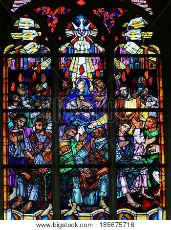 Stained Glass - Pentecost Window