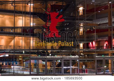 BERLIN - FEBRUARY 04: Berlinale Palast the main venue the Berlinale International Film Festival February 04 2013 in Berlin Germany